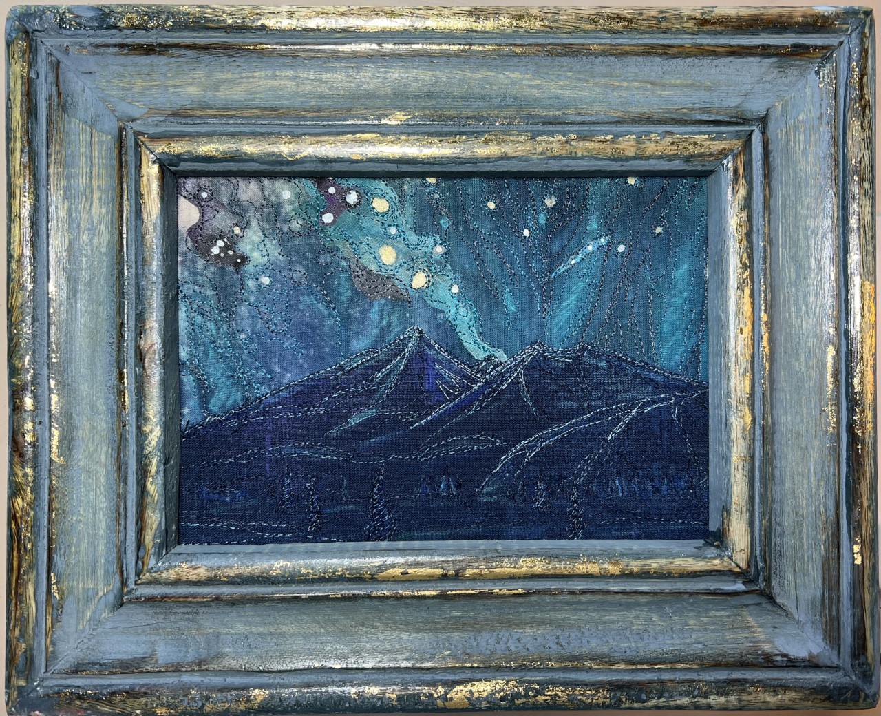 Milky Way over the San Francisco Peaks – Arline Martens, The Artist's Gallery