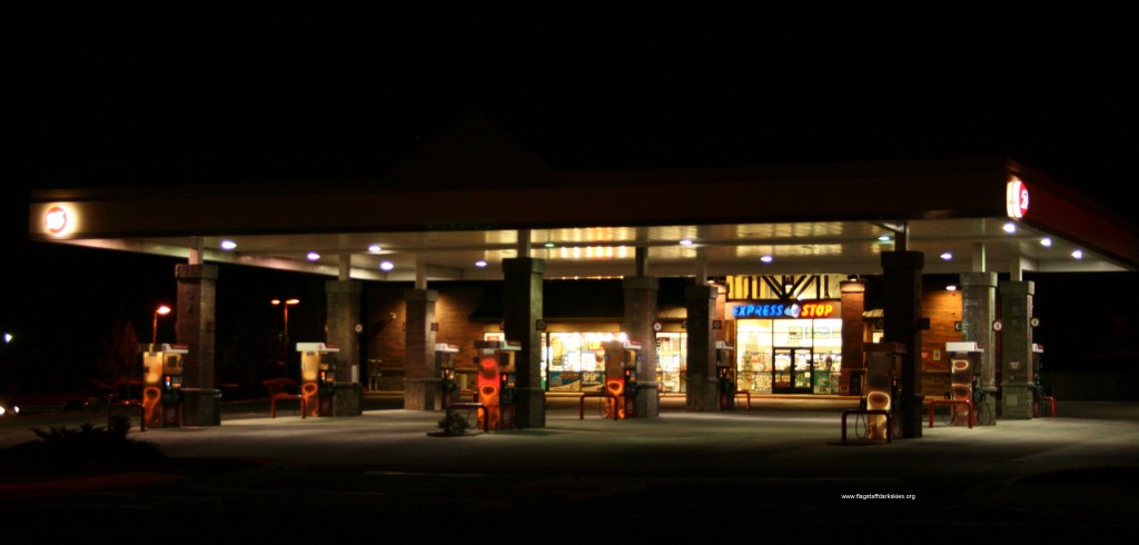 Flagstaff Express Stop Service Station fully shielded