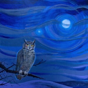 Acrylic painting by Elaine Dillingham