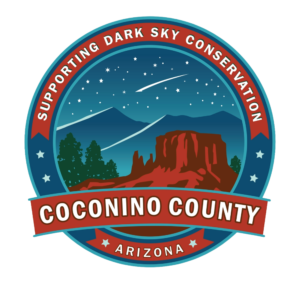 Coconino County dark skies logo
