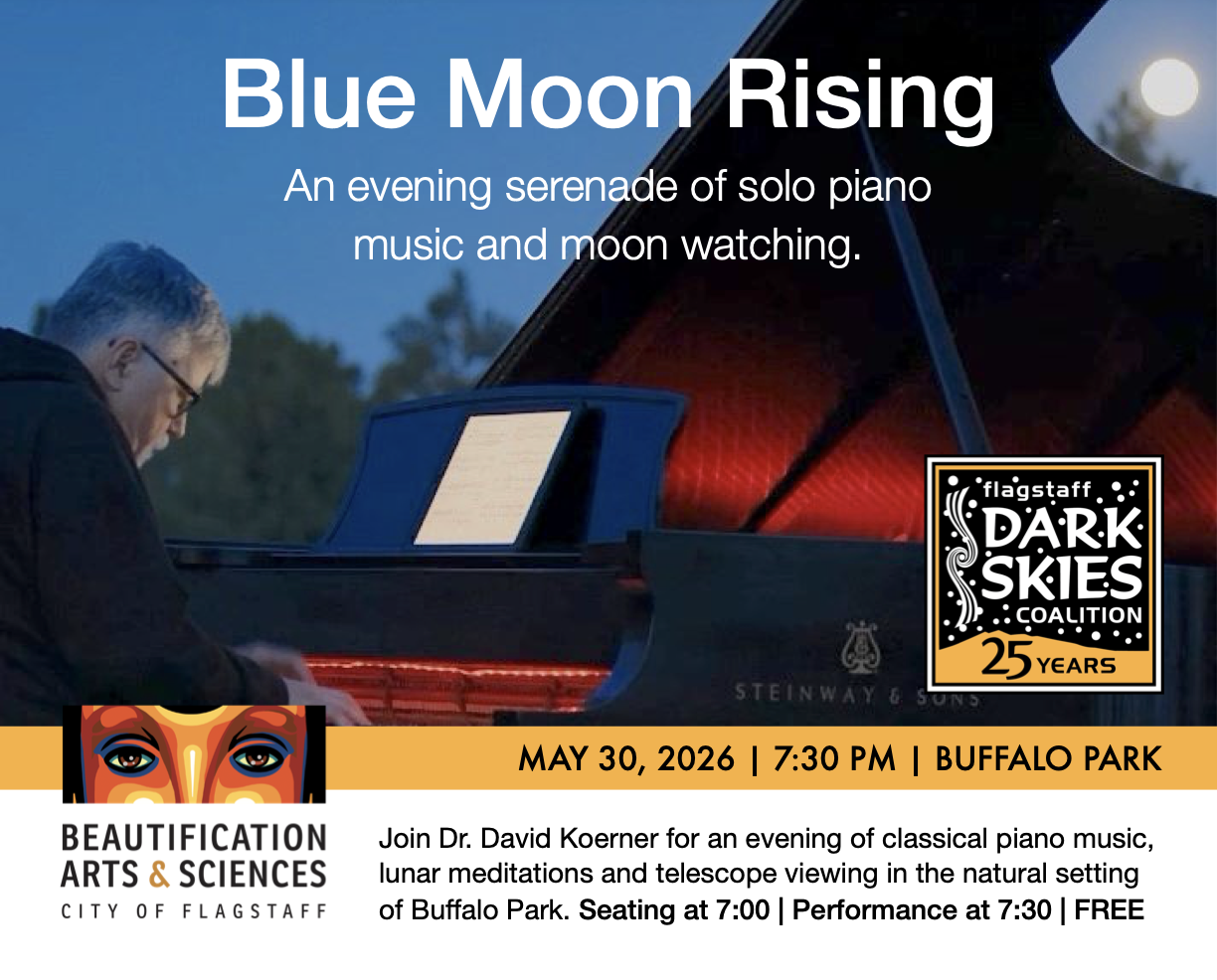 Blue Moon Rising Event Poster