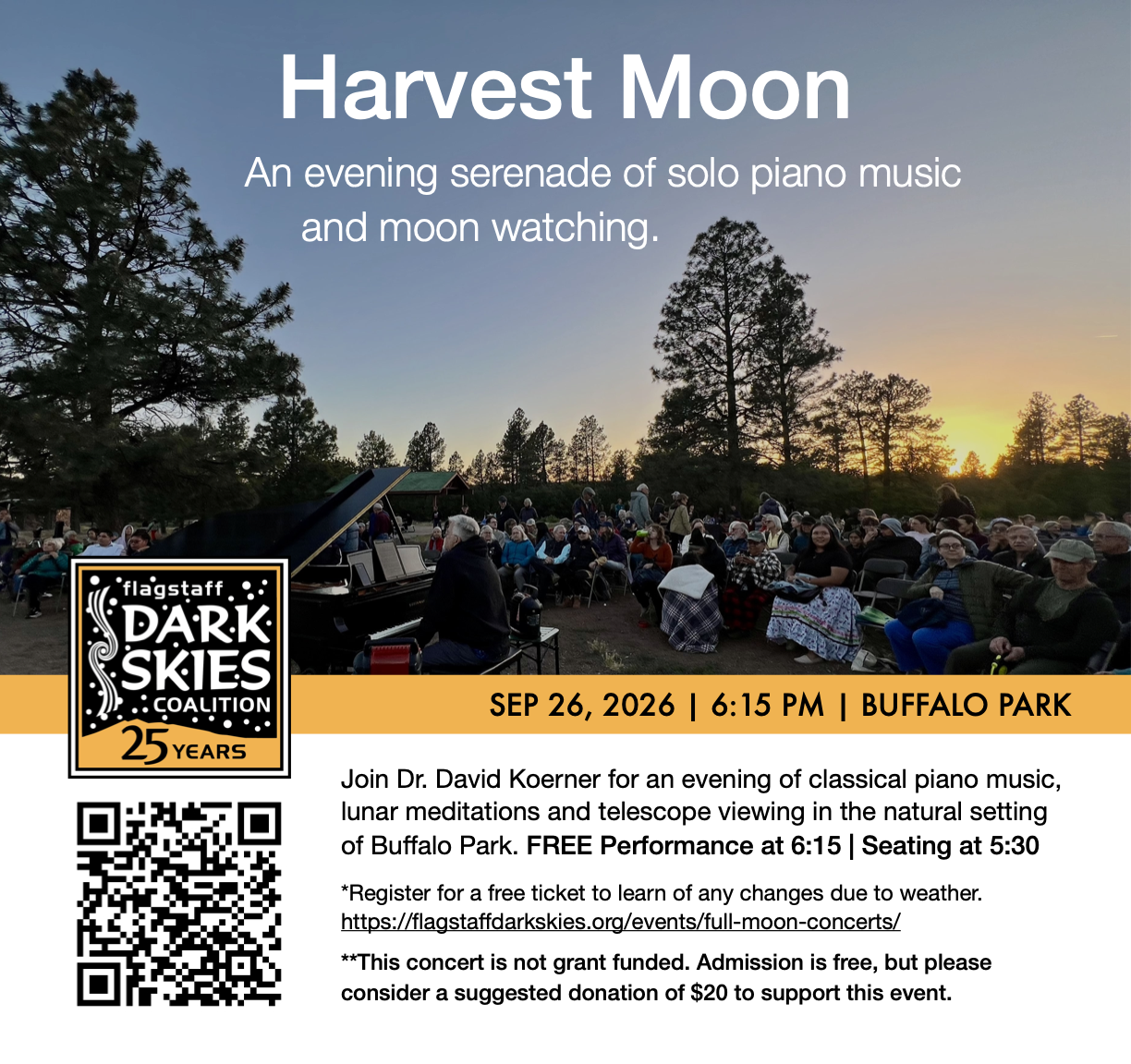 Harvest Moon Event Poster